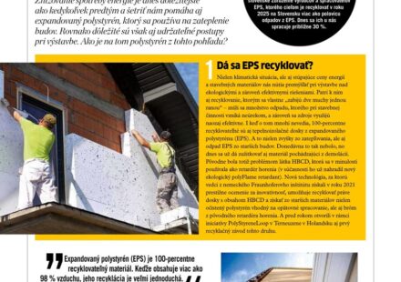 4 ekootázky o polystyréne