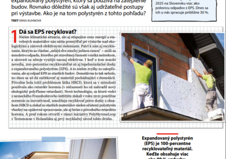 4 ekootázky o polystyréne