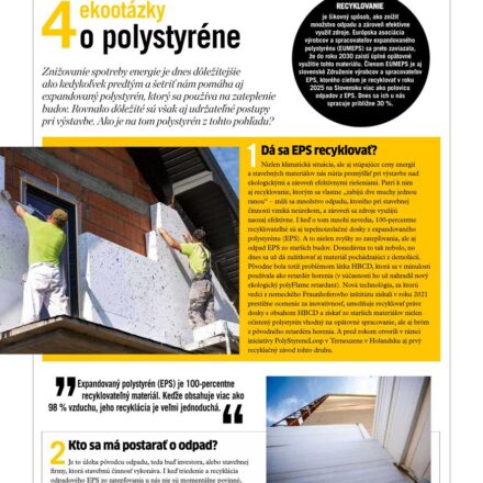 4 ekootázky o polystyréne