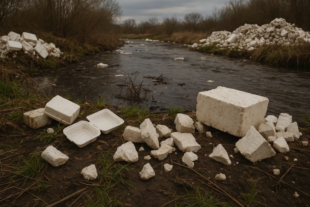 Ekologický a environmentálny dopad polystyrénu