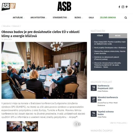 www.asb.sk 06/2014: Obnova budov je pre dosiahnutie cieľov EÚ v oblasti klímy a energie kľúčová