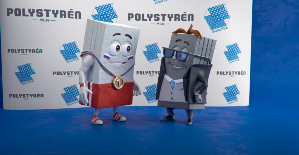 Polystyrén Biely a Polystyrén Sivý