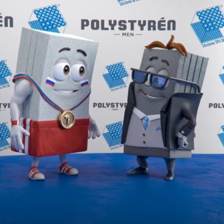 Polystyrén Biely a Polystyrén Sivý