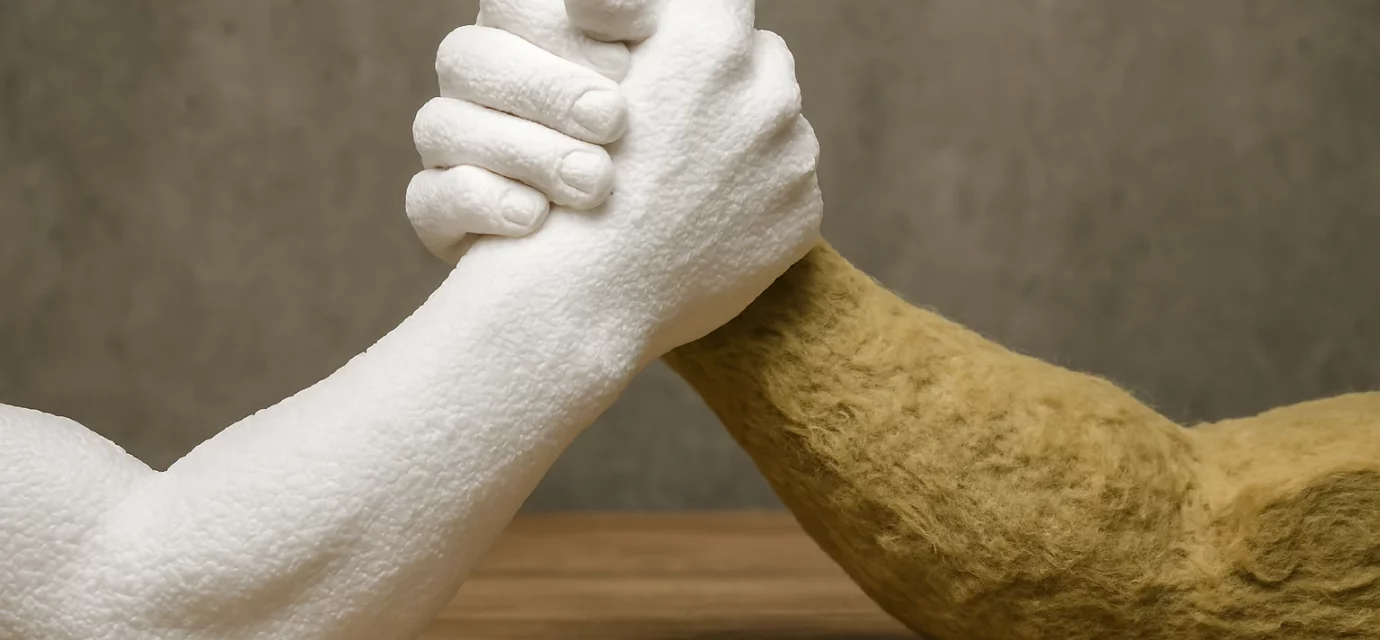 Polystyrén v kombinácii s inými materiálmi