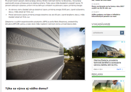 V tretej výzve na obnovu rodinných domov možno získať až 19-tis. eur