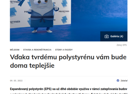 Vďaka tvrdému polystyrénu vám bude doma teplejšie