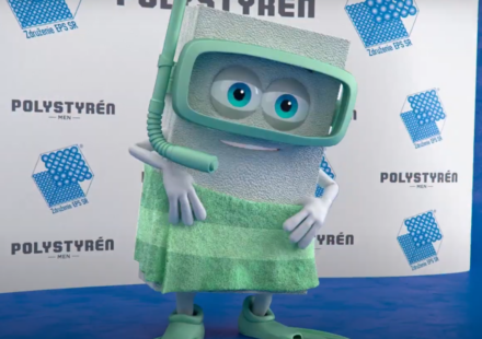 Vodoodolný polystyrén