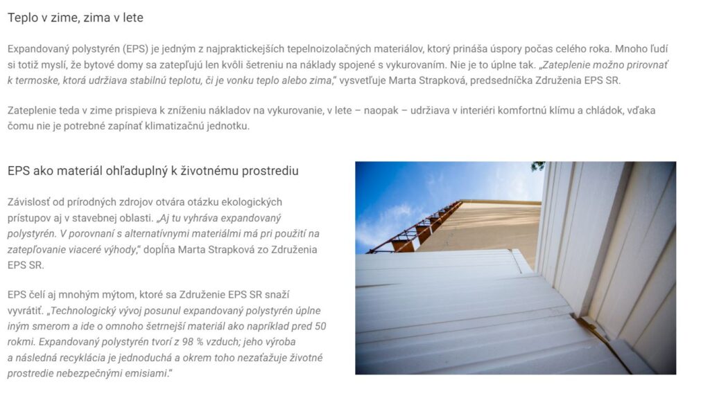 Zateplenie ako nástroj vysporiadania sa s energetickou krízou
