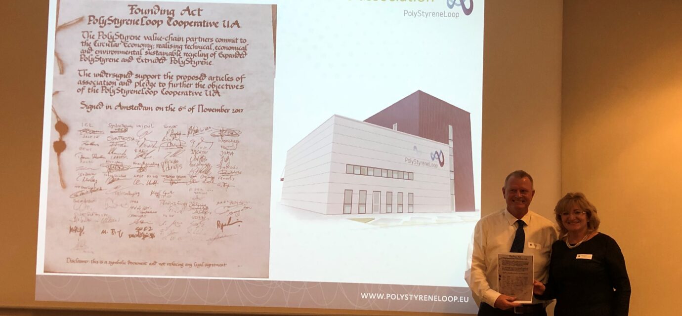 Združenie EPS SR sa stalo členom medzinárodného družstva na výstavbu závodu na recykláciu EPS odpadov zo stavebníctva – PolyStyreneLoop