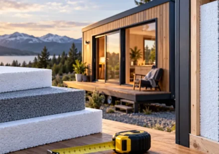 Akú hrúbku expandovaného polystyrénu (EPS) zvoliť pre tiny house