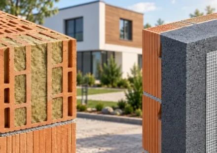 Zateplená tehla alebo tehla s ETICS? Prečo má väčší zmysel sendvičová stena s expandovaným polystyrénom (EPS)